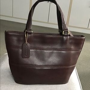 Coach Vintage Tribeca Dark Brown style #9081 bag